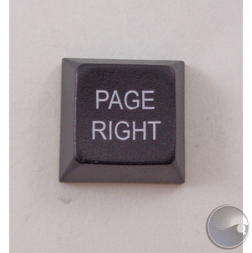 Key Cap 'PAGE RIGHT' Non-Windowed