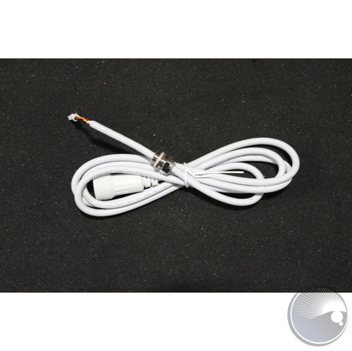 Bare end to DMX(OUT) White Cable Bare end to DMX(OUT) White Cable