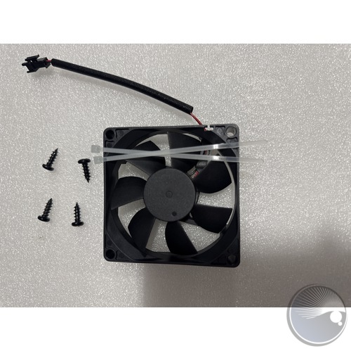 Fan DC 12V BCY8020BM 703 white connector included the screws (BOM#5) Fan DC 12V BCY8020BM 703 white connector included the screws (BOM#5)