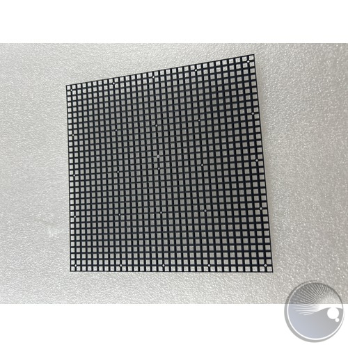 REM3IP mask, 125x125mm, PC+GF, coating matte black REM3IP mask, 125x125mm, PC+GF, coating matte black