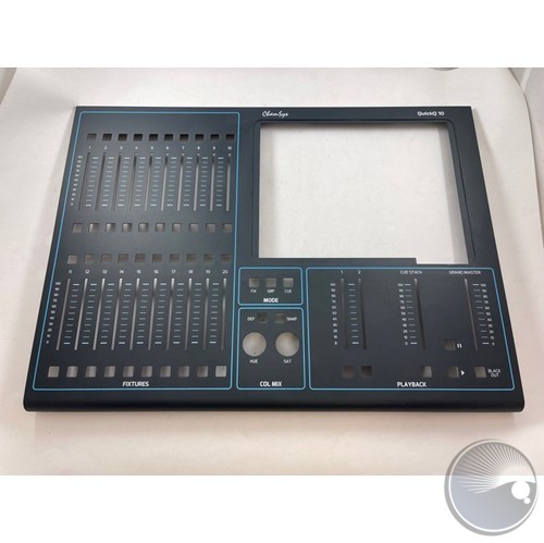Metalwork QuickQ 10 Front Panel Assembly (3 colour print) Metalwork QuickQ 10 Front Panel Assembly (3 colour print)