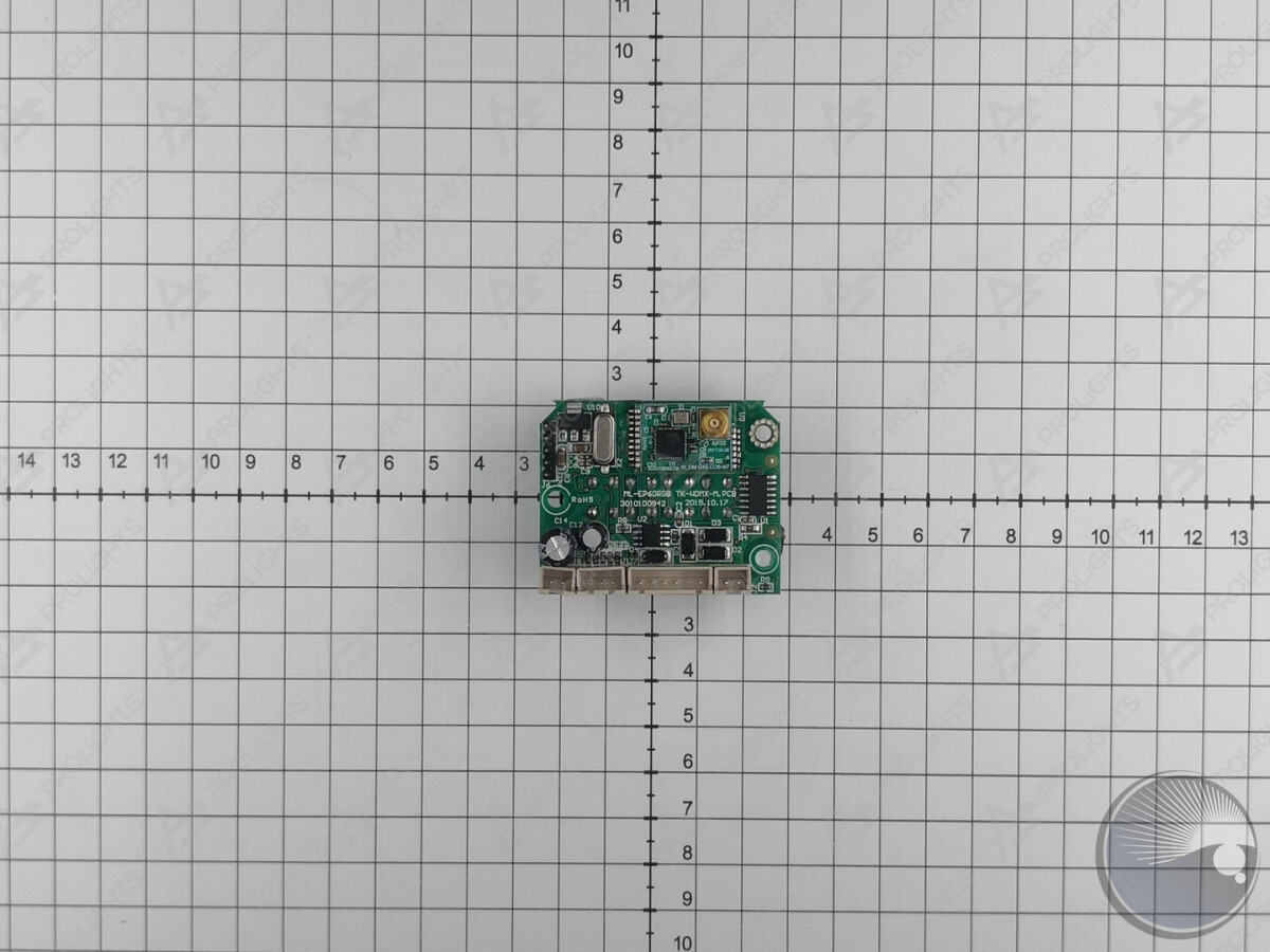 Prolights MASTER PCB (DISP) (W-DMX INCLUDED) Prolights MASTER PCB (DISP) (W-DMX INCLUDED)