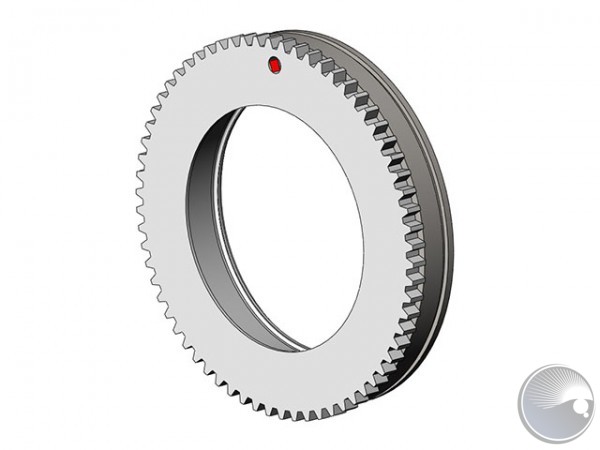 Gobo adaptor with bearing