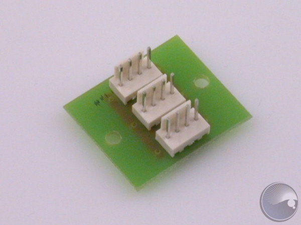 PCBA Connector 3x(1x6pol), pr