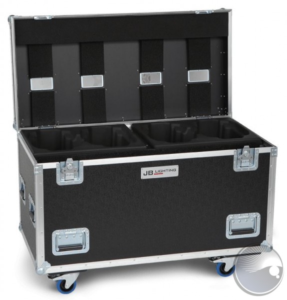 4-fach Flightcase für Varyscan P4/P7 von Amptown mit Sip-Einsatz