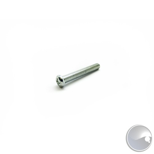 Bolt w/ Round Head M6x50 Blue Zn (BOM#51)