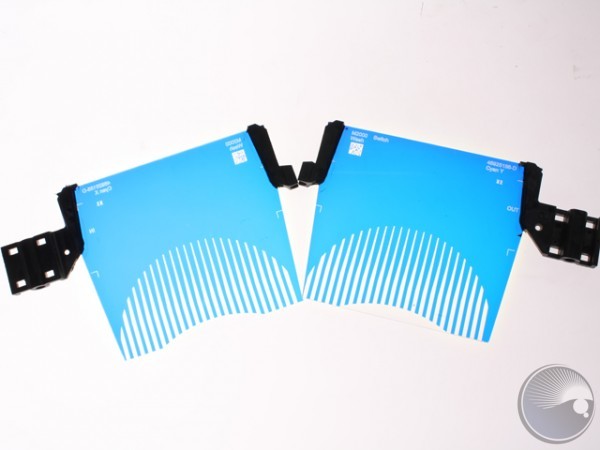 Martin Cyan SP flag pair MAC 2000 XB Wash