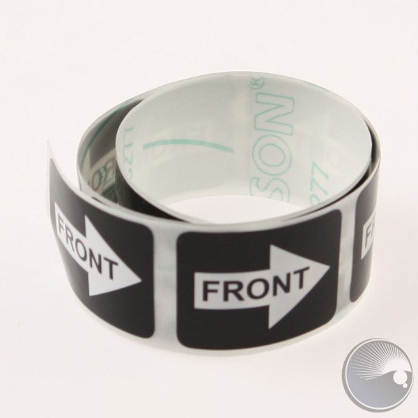 Martin Label Front Arrow