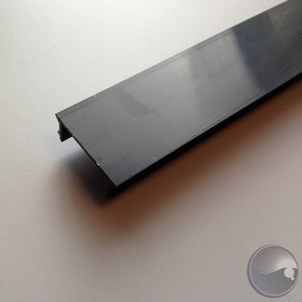 Martin Alu Profile Cover, für VC-Dot 4, schwarz, 2m