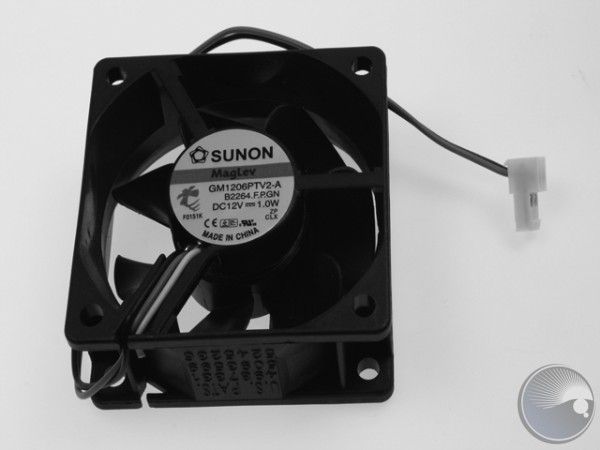 Martin Fan w. 2 pole plug 17,5cm