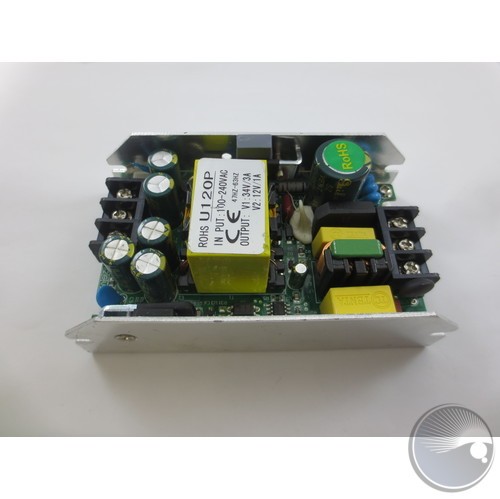 Power switch PCB HK-U120P 34V 12V (BOM#17)