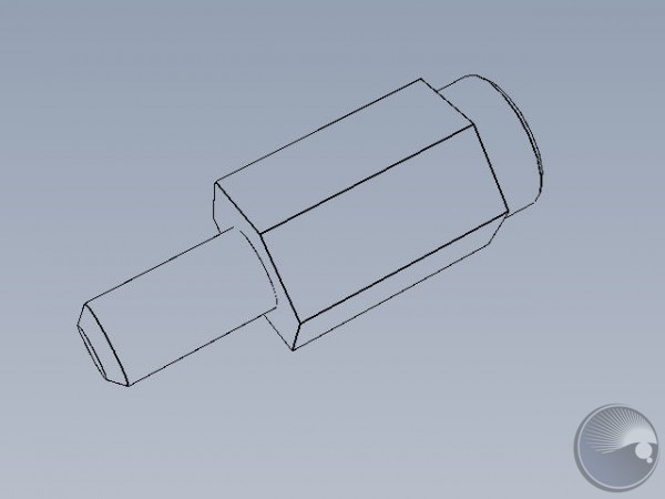 M3x10 stand off m6/bold head