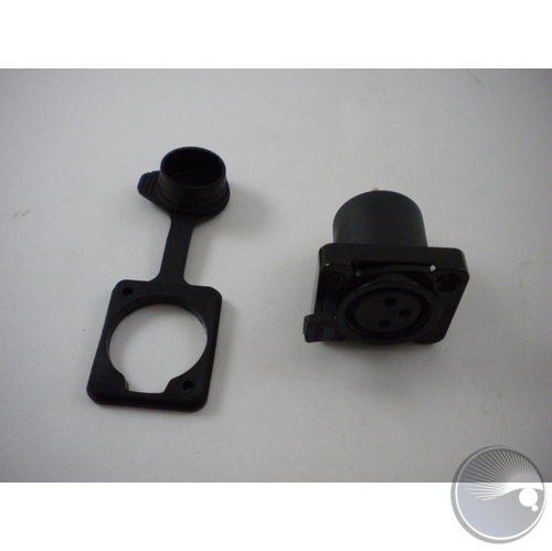 3pin IP socket(female) (BOM#43)