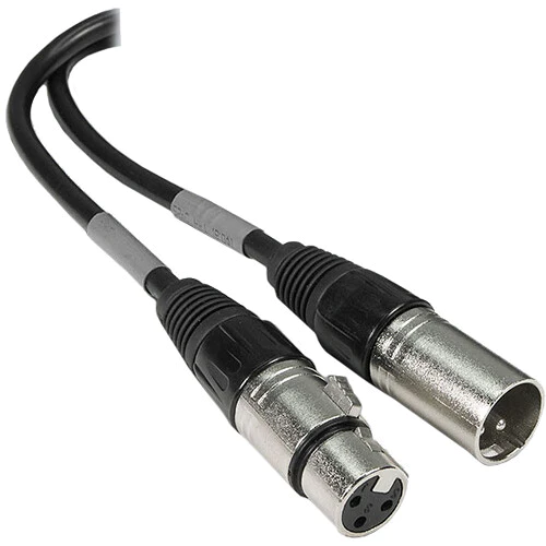 3-pin DMX Cable, 25ft (7.6m)
