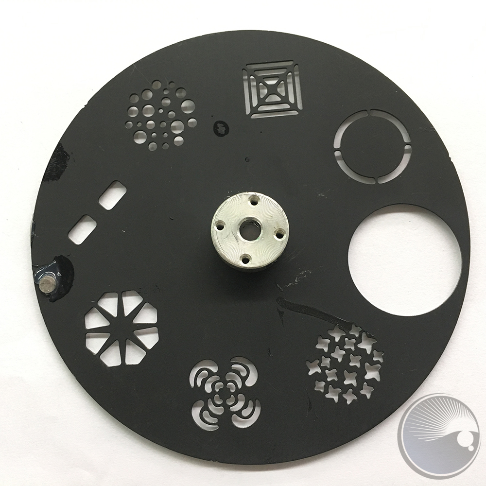 50480776 Fixed GOBO wheel MH 5 Lights& whatever