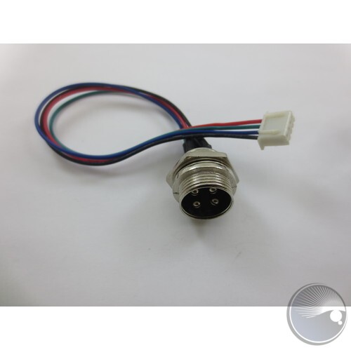 LIGHT POD CONNECTOR W/ WIRES ?LEFT (BOM#7)