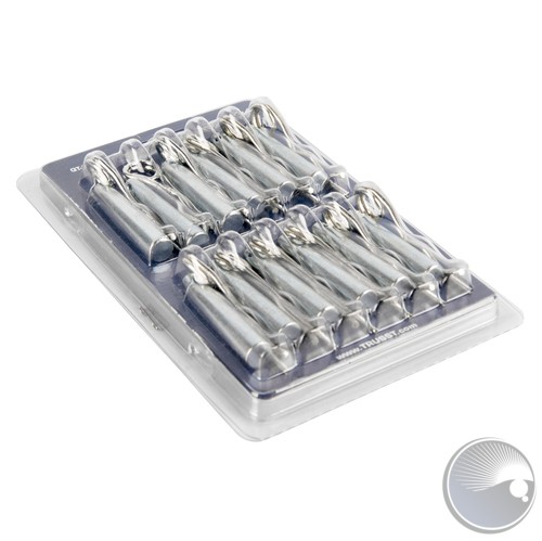 Quick Truss Spigot 24pc-Kit (12 spigots; 12 cotter pins)