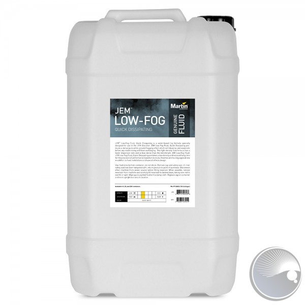 Martin JEM Pro-Fog Fluid, Extra Quick Dissipating, 25 l