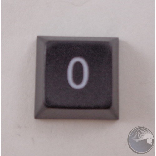 Key Cap '0' Non-Windowed