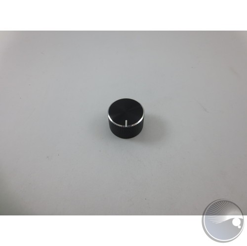 AL rotary knob black R25 φ6 H15.5mm (BOM#1)