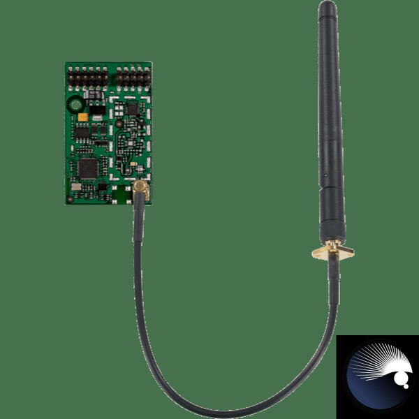 PL DMX RECEIVER CARD, 2,4GHZ, ANTENNA INCLUDED BY WIRELESS SOLUTION, NANO
