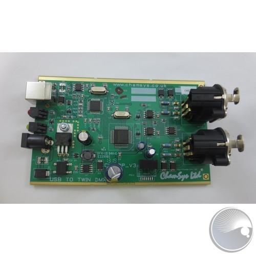 PCB Assembly CH410 Dual DMX