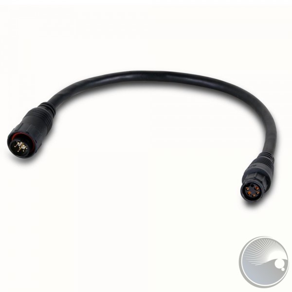 Martin Power + Data Adapter, M16 male to BBD female, 0,25m