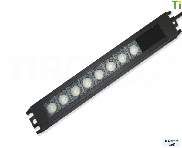 580 mm LED Maschinenleuchte | 24V mit M12 Anschlussstecker | 18 Watt | Öl- und korrosionsbeständig |