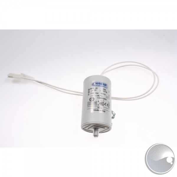 20uF,W plugs 2x6.3 380mm,380mm