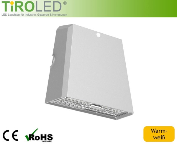 30 Watt LED Wandstrahler | 3750 lm | warmweiß - 3000 K | IP66 | "Wall Light"