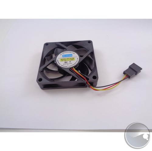 Head fan 12V⎓0.20A DFL7015B 3-pin male (BOM#191)