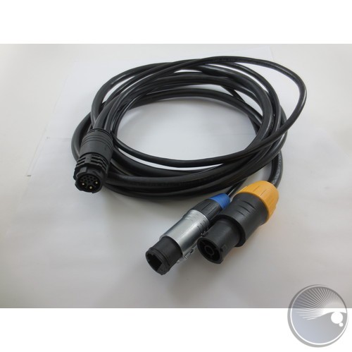 2 IN 1 VIDEO IP OUTPUT CABLE-special 2-in-1 cable to etherKON and powerKON (BOM#25)