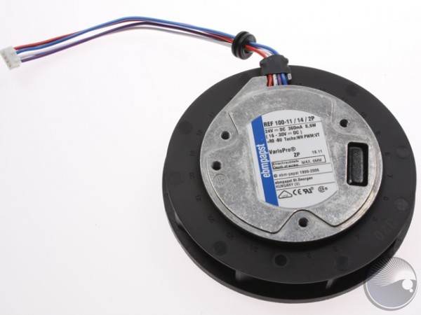 Fan 100mm w. plug