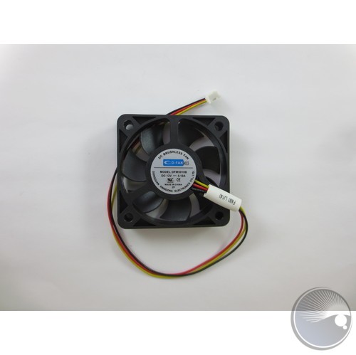 Fan assembly DFM5010B 12V .12A FAN1J140.15 3-Pin Female (BOM#109)