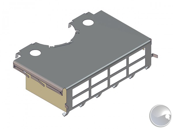 EMC top lid fan side assy