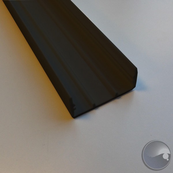 Martin Plastic Mounting Profile, für VC-Dot 9, schwarz, 1,2m