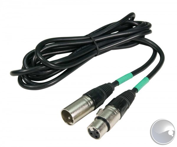 3-Pin 5' DMX Cable