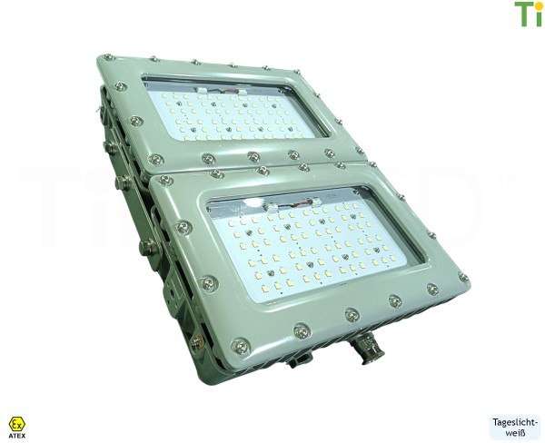 200 Watt ex-geschützter LED Strahler | ATEX | Zone 1, 21 und 2, 22 | 30000 lm | tageslichtweiß - 570