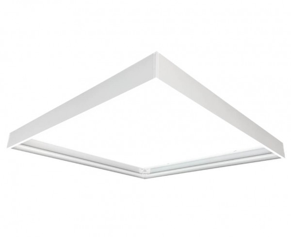 Aufbaurahmen "zusammensteckbar" | RAL9016 | für alle 60 x 120 cm LED Panele