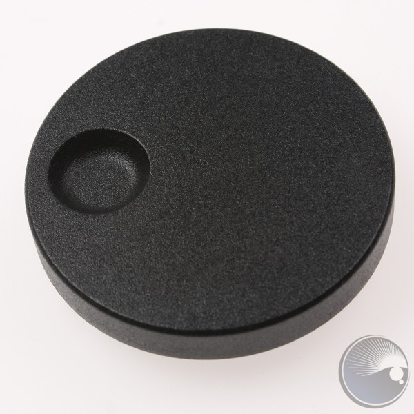 Martin Encoder knob black D=45 H=6 Axis=6 w. fi