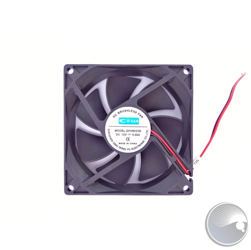 fan DFH9025B 12V .40A 2-Pin Female (BOM#66)