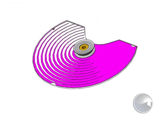 Martin Magenta CMY wheel glued