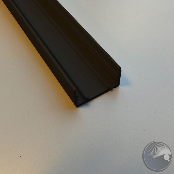 Martin Plastic Mounting Profile, für VC-Dot 4, schwarz, 1,2m