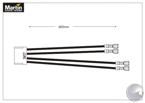 Wire f. F/CW Sw;26/27;MAC2000P