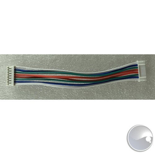 Wire Harness - 8 Pin - White, Blue, Green & Red wires - Length = 100mm
