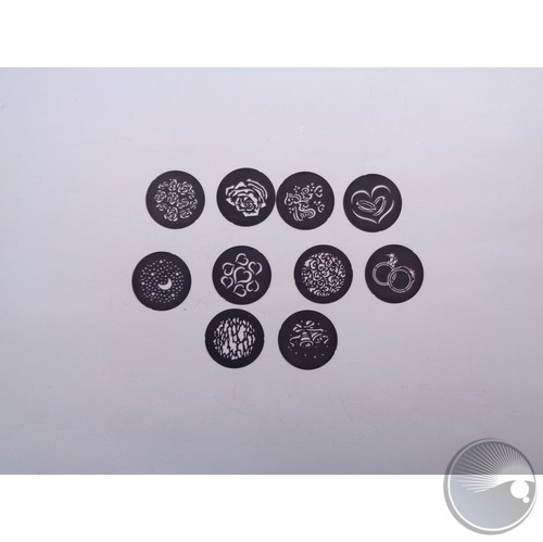 WEDDING GOBOS-10 PACK