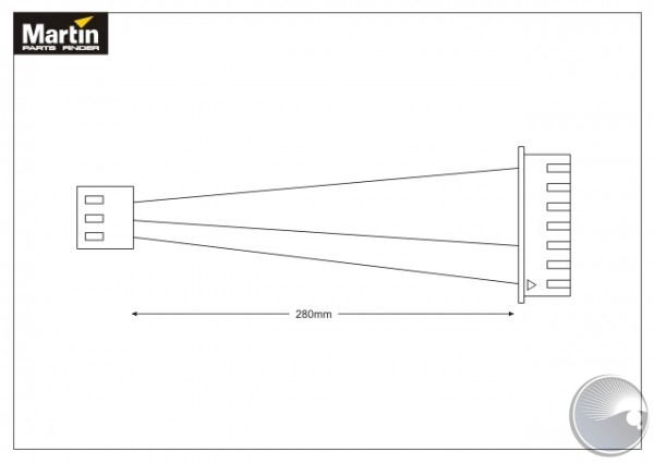 Martin Wire stepm.JSE 3Ph, 280mm w.pl