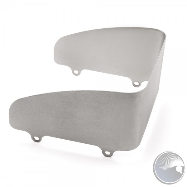 Exterior 100 light shield, narrow, set o