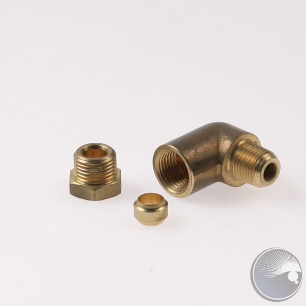 Elbow 6mm to 1/8 bsp male