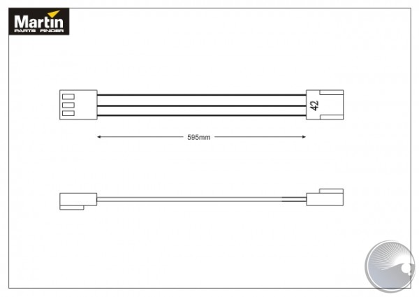 3x0.14# 2 fem. 600 mm